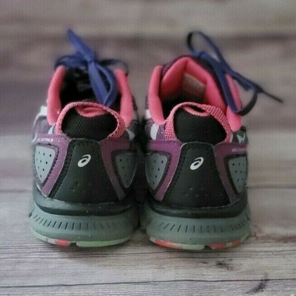 Asics Womens Sneakers Size 7.5 Gel-Scam 3 Purple Black - Picture 3 of 5